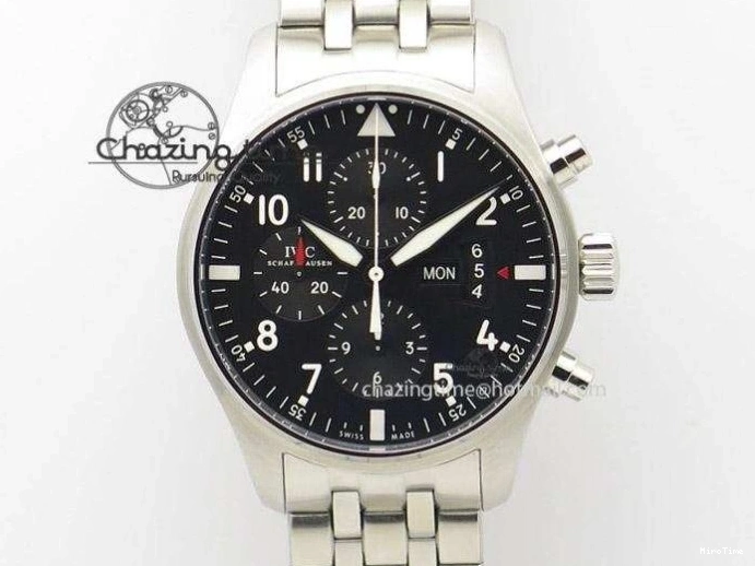 MIROTIME 0326 Mark XVIII Le Petit Prince IW327004 SS MKS 1:1 Best Edition Blue Dial On Leather Strap MIYOTA9015 V ComfortFit 7217